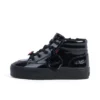 Tovni Stack Hi Flower in vernice nera per ragazze Tovni Stack Hi Flower in vernice nera per ragazze