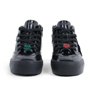 Tovni Stack Hi Flower in vernice nera per ragazze