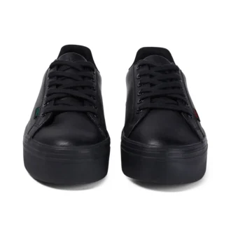 Tovni Stack in pelle nera da donna