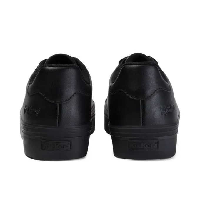 Tovni Stack in pelle nera per ragazze Tovni Stack in pelle nera per ragazze