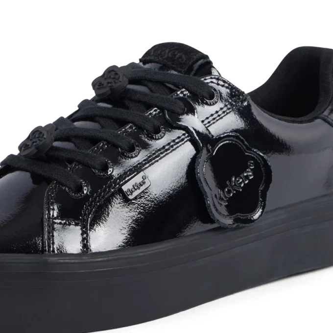 Tovni Stack Lo Flower in vernice nera da donna Tovni Stack Lo Flower in vernice nera da donna