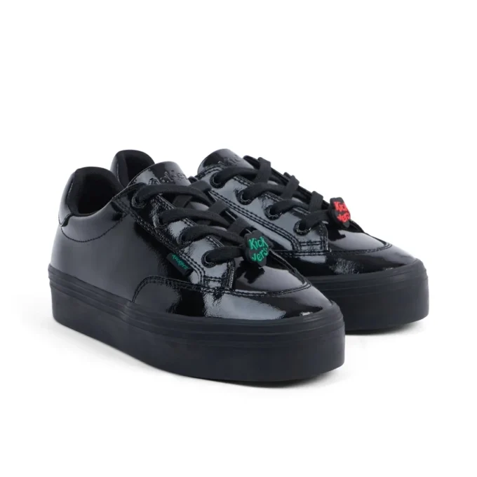 Tovni Stack Lo Flower in vernice nera per ragazze Tovni Stack Lo Flower in vernice nera per ragazze