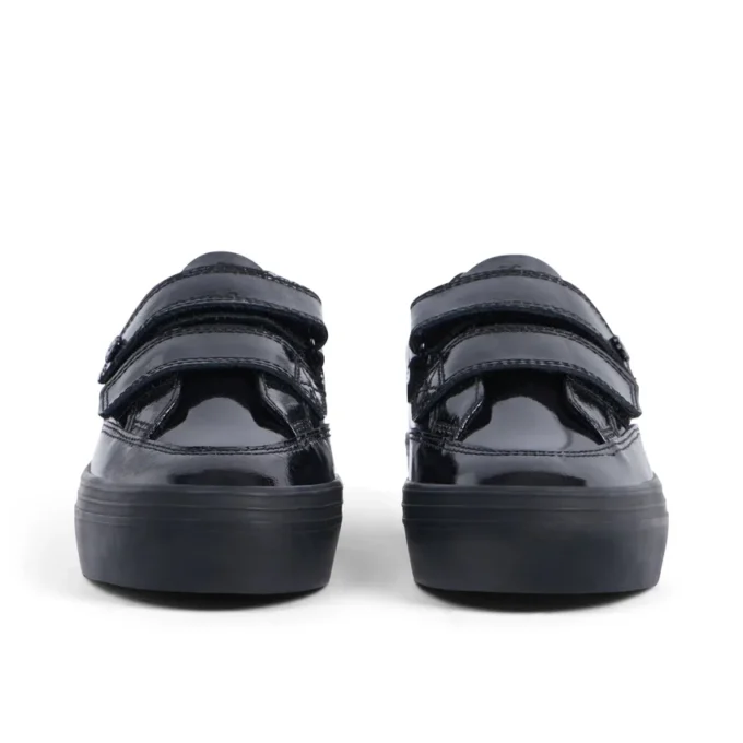 Tovni Stack Lo Vel in vernice nera per ragazze Tovni Stack Lo Vel in vernice nera per ragazze