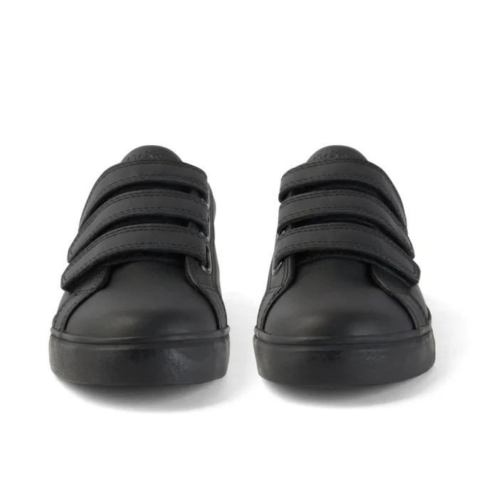 Tovni Trip in pelle alternativa nera, modello unisex per ragazzi Tovni Trip in pelle alternativa nera, modello unisex per ragazzi