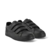 Tovni Trip in pelle alternativa nera, modello unisex per ragazzi Tovni Trip in pelle alternativa nera, modello unisex per ragazzi