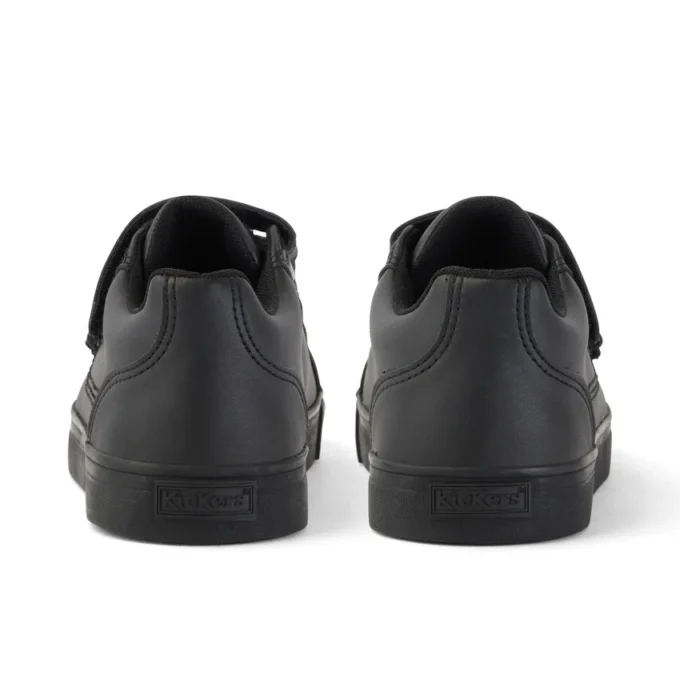Tovni Trip in pelle alternativa nera, modello unisex per ragazzi Tovni Trip in pelle alternativa nera, modello unisex per ragazzi