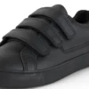 Tovni Trip in pelle alternativa nera, modello unisex per ragazzi Tovni Trip in pelle alternativa nera, modello unisex per ragazzi