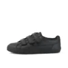 Tovni Trip in pelle alternativa nera, unisex per adulti Tovni Trip in pelle alternativa nera, unisex per adulti
