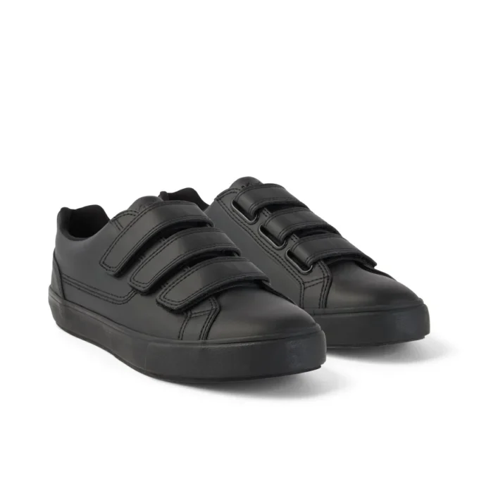 Tovni Trip in pelle alternativa nera, unisex per adulti Tovni Trip in pelle alternativa nera, unisex per adulti