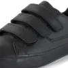Tovni Trip in pelle alternativa nera, unisex per adulti Tovni Trip in pelle alternativa nera, unisex per adulti