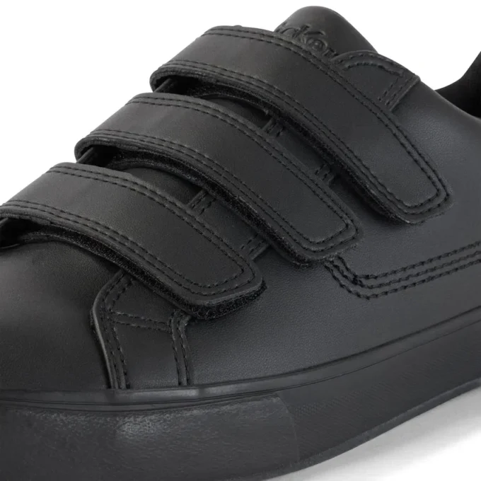 Tovni Trip in pelle alternativa nera, unisex per adulti Tovni Trip in pelle alternativa nera, unisex per adulti