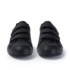 Tovni Trip in pelle nera unisex per adulti Tovni Trip in pelle nera unisex per adulti