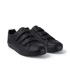 Tovni Trip in pelle nera unisex per adulti Tovni Trip in pelle nera unisex per adulti