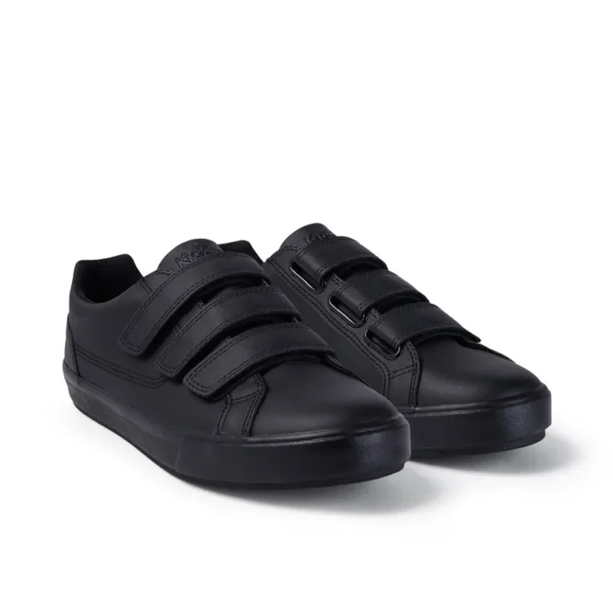 Tovni Trip in pelle nera unisex per adulti Tovni Trip in pelle nera unisex per adulti