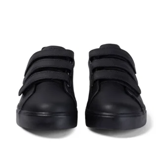 Tovni Trip in pelle per ragazzi unisex, nero