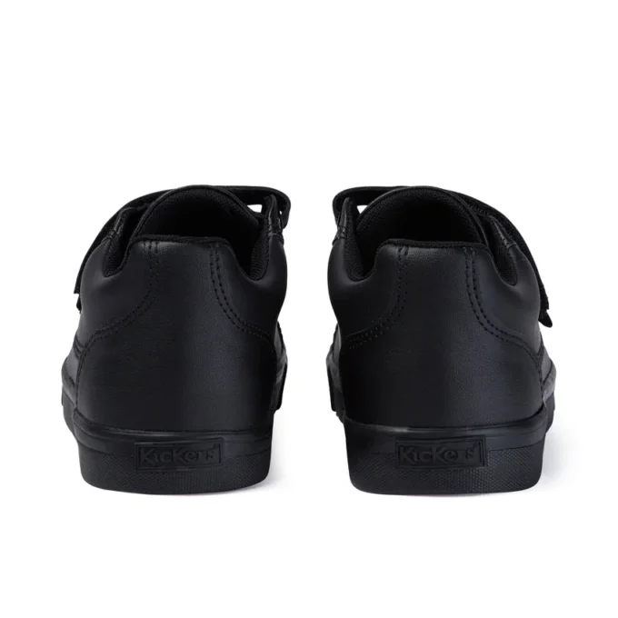 Tovni Trip in pelle per ragazzi unisex, nero