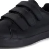 Tovni Trip in pelle per ragazzi unisex, nero