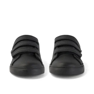 Tovni Trip in pelle sintetica unisex per neonati, nero