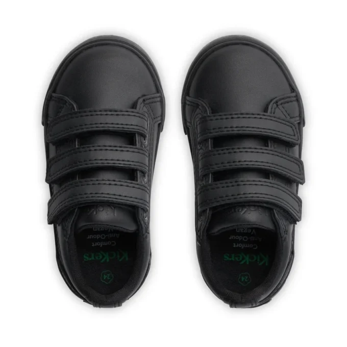 Tovni Trip in pelle sintetica unisex per neonati, nero Tovni Trip in pelle sintetica unisex per neonati, nero