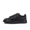 Tovni Trip in similpelle nera unisex per neonati