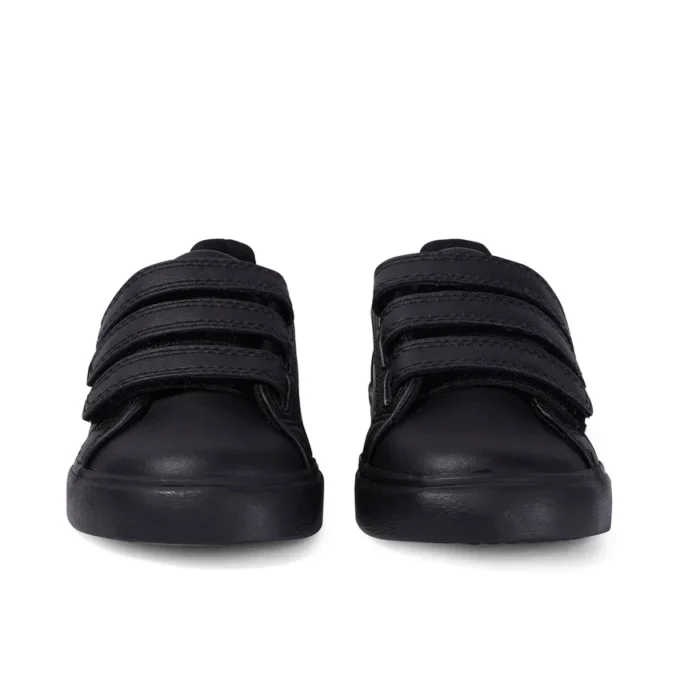 Tovni Trip in similpelle nera unisex per neonati