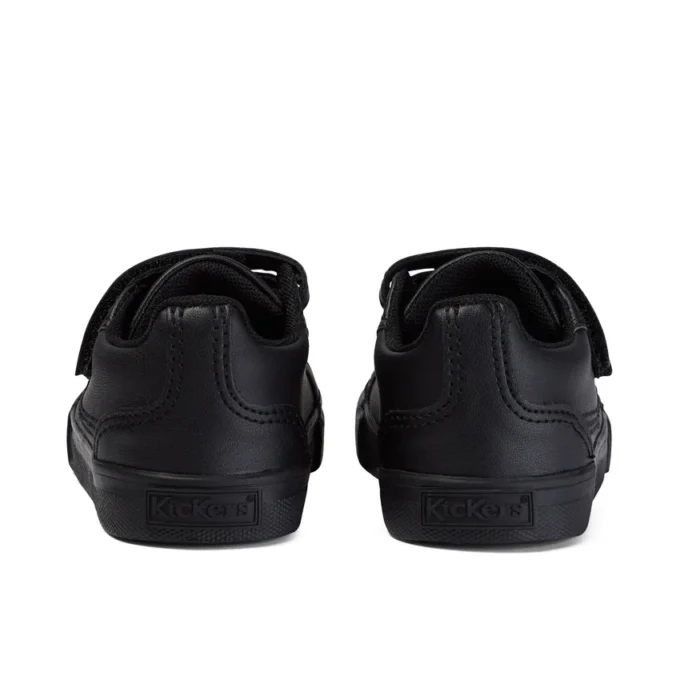 Tovni Trip in similpelle nera unisex per neonati