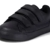 Tovni Trip in similpelle nera unisex per neonati