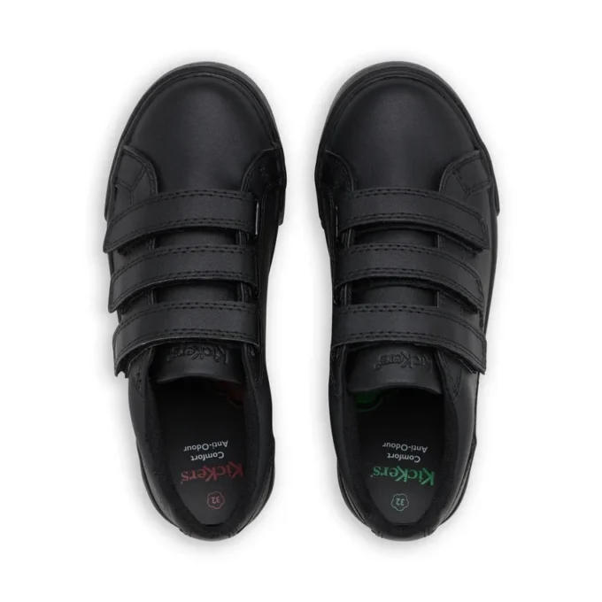 Tovni Trip Junior Unisex in pelle nera