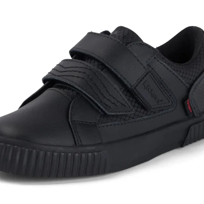 Tovni Twin Flex in pelle nera per ragazzi Tovni Twin Flex in pelle nera per ragazzi
