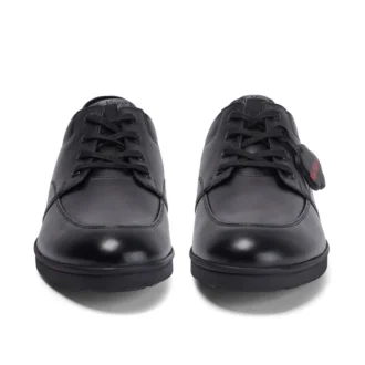 Troiko Lace in pelle nera da uomo Troiko Lace in pelle nera da uomo