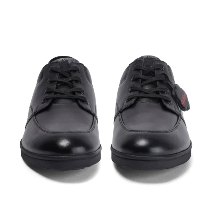 Troiko Lace in pelle nera da uomo Troiko Lace in pelle nera da uomo
