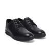 Troiko Lace in pelle nera da uomo Troiko Lace in pelle nera da uomo
