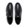 Troiko Lace in pelle nera da uomo Troiko Lace in pelle nera da uomo