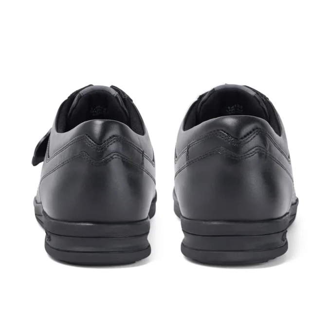 Troiko Lace in pelle nera da uomo Troiko Lace in pelle nera da uomo