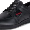 Troiko Lace in pelle nera da uomo Troiko Lace in pelle nera da uomo