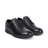 Troiko Lace in pelle nera da uomo/ragazzo Troiko Lace in pelle nera da uomo/ragazzo